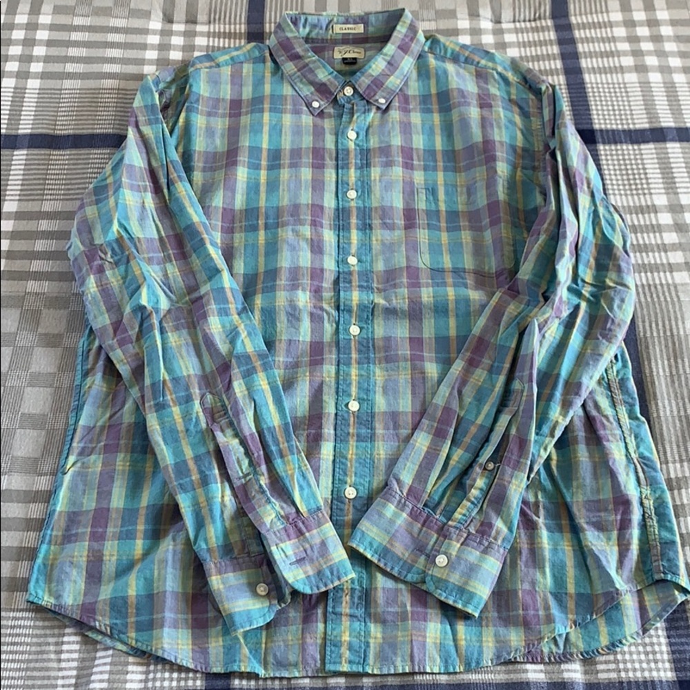 J. Crew Button Up Shirt XL